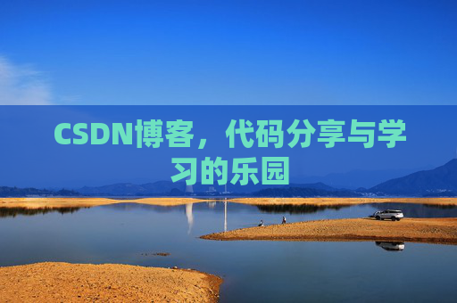 CSDN博客，代码分享与学习的乐园